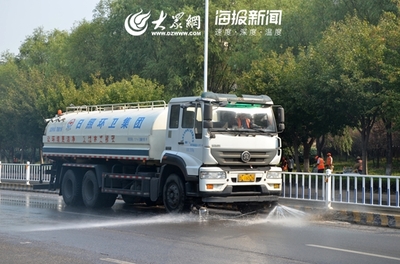 日照灑水車要“切歌”了！唱什么由您說了算 洗掃車